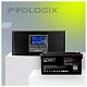 Комплект резервного живлення Prologix 800 (PLP800XL) + АКБ PL12-80, AGM