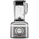 Блендер KitchenAid Artisan K400 1,4 л 5KSB4026EMS зі скляним стаканом срібний медальйон