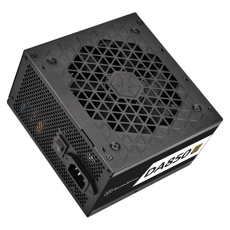 Блок питания SilverStone Decathlon(850W), >90%, 80+ Gold, 120мм, 1xMB 24pin(20+4), 2xCPU 8pin(4+4)