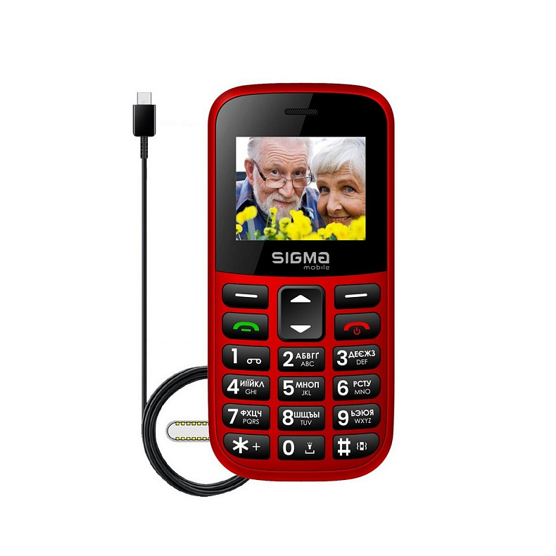 Мобильный телефон Sigma mobile Comfort 50 Easy Red (4827798585221)
