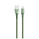 Кабель Usams US-SJ541 USB - Lightning, 1.2 м, Green (SJ541USB03)