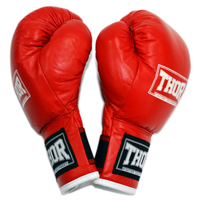 Рукавички боксерські THOR JUNIOR 8oz/PU/червоні