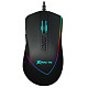 Мишка XTRIKE ME GM-320, ігрова 12800dpi, 9кн. Huano, RGB, чорна
