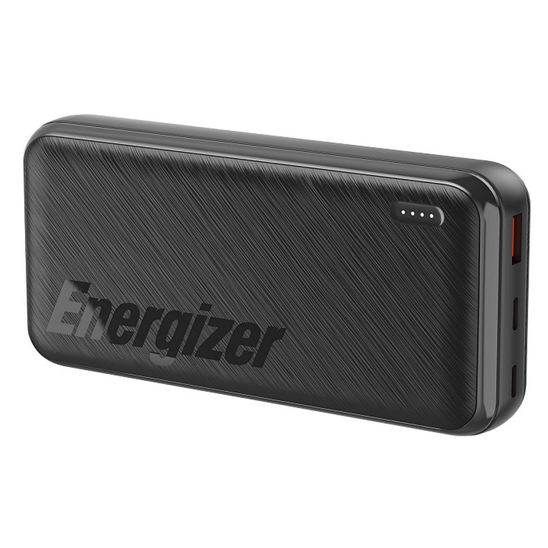 Універсальна мобільна батарея ENERGIZER UE20055PQ - 20000 mAh PD20W + QC22.5W (Чорний)