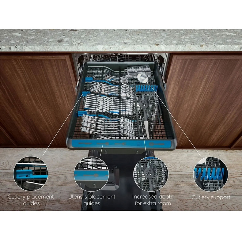 Посудомийна машина вбудована Electrolux EEA23200L