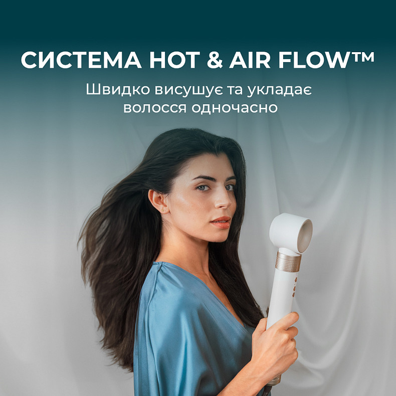 Стайлер CECOTEC Bamba CeramicCare 10in1 AirGlam Champagne (CCTC-00246)