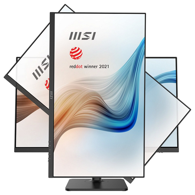 Монітор MSI 27" Modern MD272XP HDMI, DP, USB-C, 2xUSB, MM, IPS, 100Hz, 4ms, sRGB 108%, Pivot