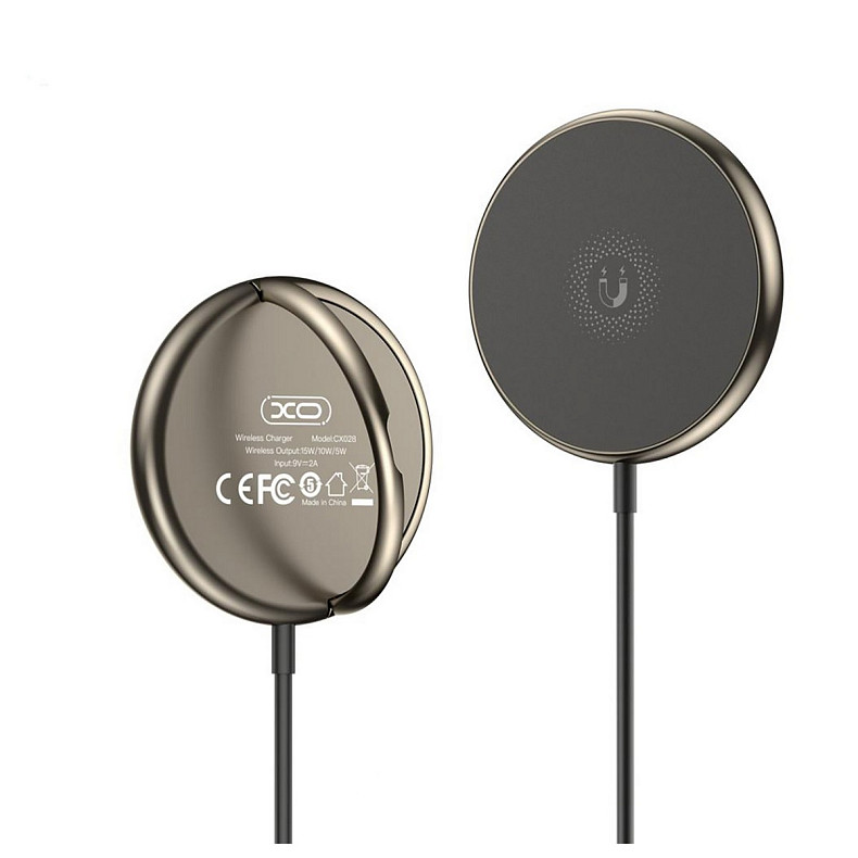Бездротовий зарядний пристрій XO CX028 15W Beige (CX028.tranish)
