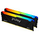 ОЗУ Kingston DDR4 32GB KIT (16GBx2) 2666 FURY Beast RGB (KF426C16BB12AK2/32)