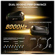 Мышка Attack Shark V8 Ultra-Light, Wireless/Bluetooth, 42000dpi. (PAW3950MAX), 6кн., Black