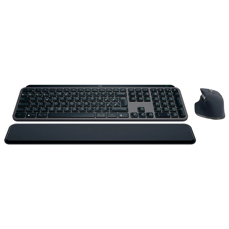 Комплект бездротовий Logitech MX Keys S Combo Graphite (клавіатура, миша) (920-011614)