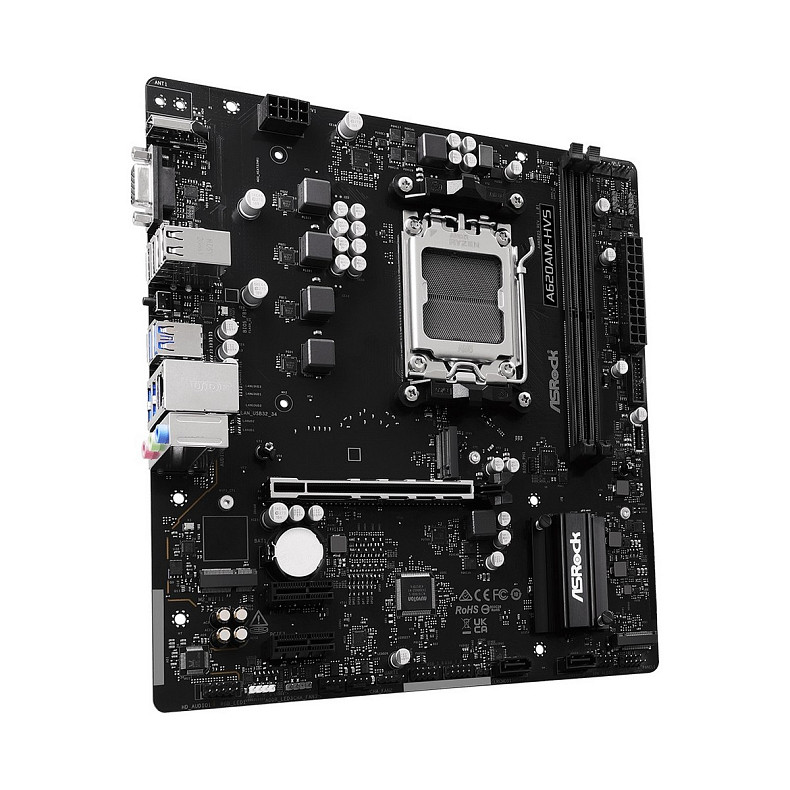 Материнская плата ASRock A620AM-HVS Socket AM5
