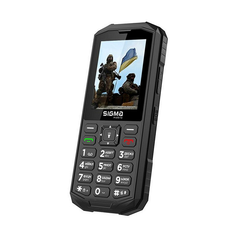 Мобільний телефон Sigma mobile X-treme PA68 Dual Sim Black (4827798466513)