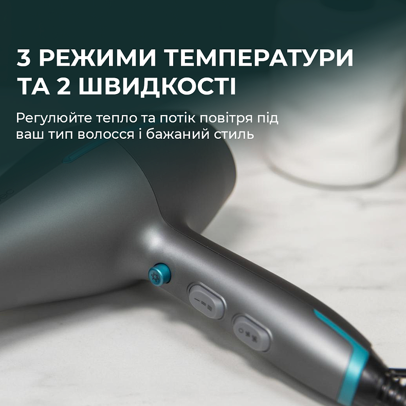 Фен CECOTEC IoniCare 5200 Aura Black
