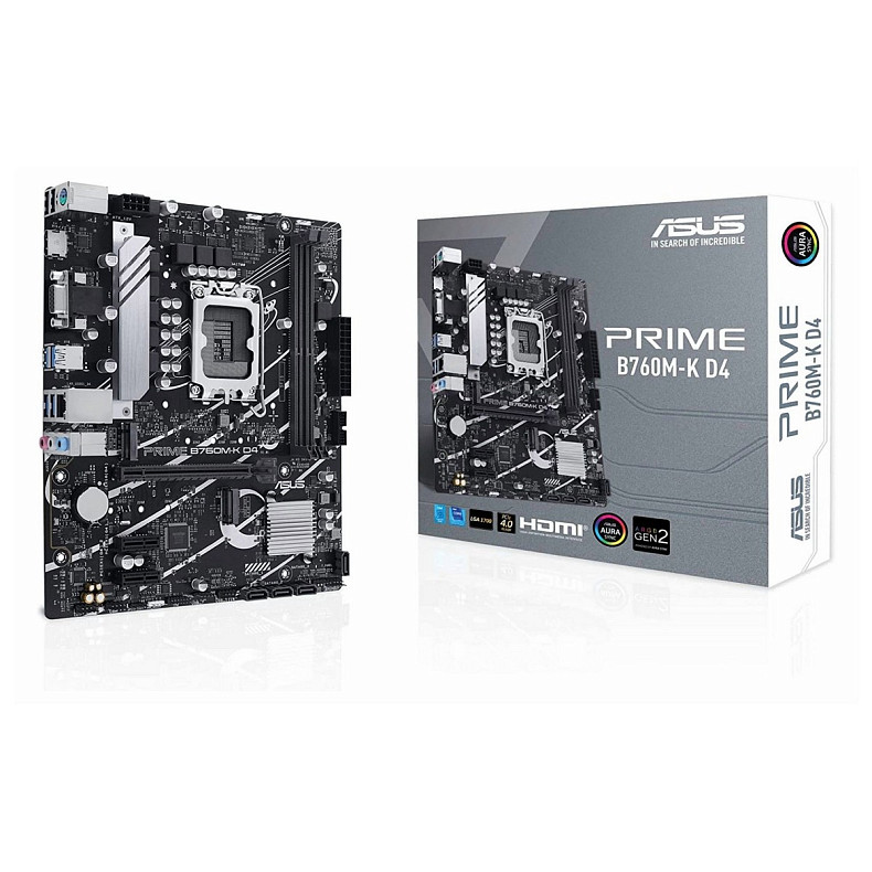 Материнская плата Asus Prime B760M-K D4 Socket 1700