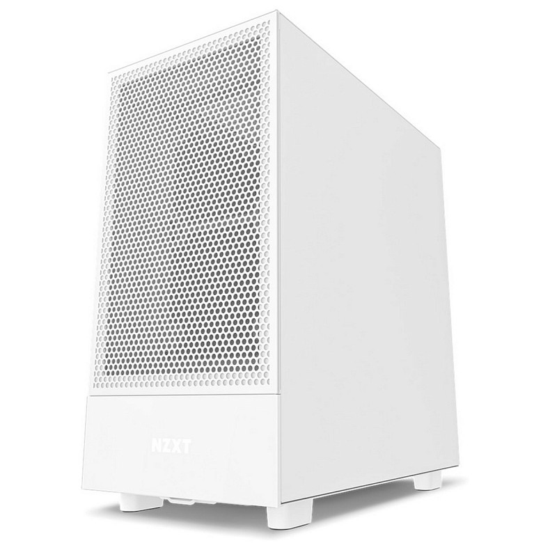 Корпус NZXT H5 Flow White без БП (CC-H51FW-01)