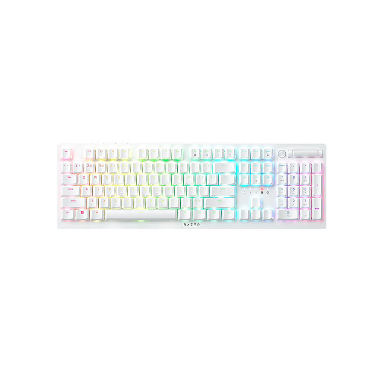 Клавіатура Razer DeathStalker V2 Pro Wireless Purple Switch White (RZ03-04363500-R3M1)