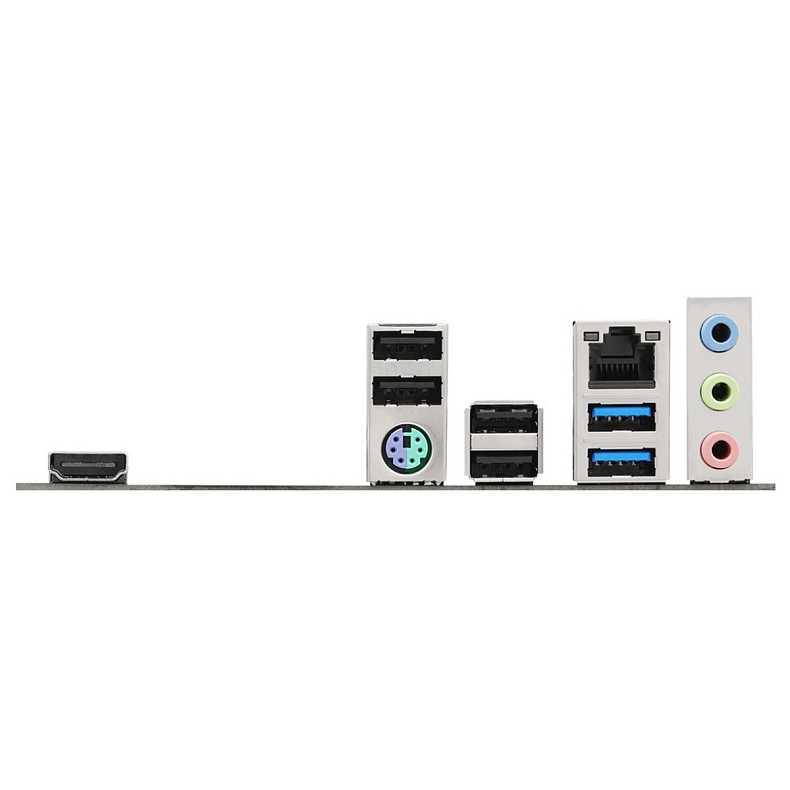 Материнская плата AsRock H810M-H (1851/H810, 2*DDR5, PCIex16, HDMI, 4xSATA, M.2, Glan, 7.1ch, mATX)