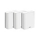 WiFi-Mesh система ASUS ZenWiFi BQ16 BE25000, 2xGE LAN, 1xGE WAN/LAN, 1x10GE LAN, 1x10GE WAN/LAN 1xUS