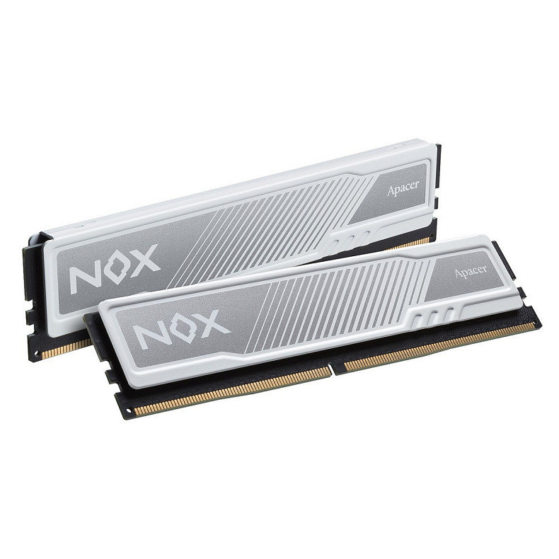 ОЗУ DDR4 2x8GB/3200 Apacer NOX White (AH4U16G32C28YMWAA-2)