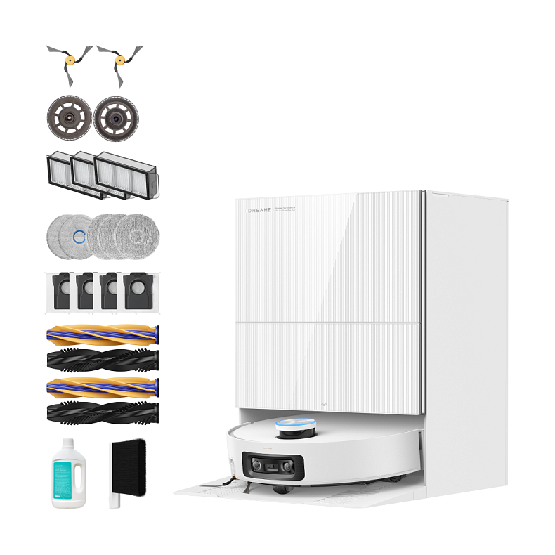Робот-пылесос моющий Dreame Bot X60 Pro Ultra Complete White