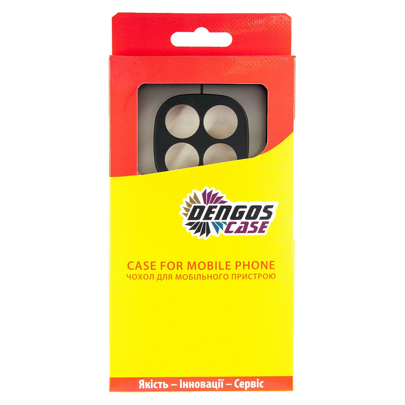 Чeхол-накладка Dengos Matt для Xiaomi Redmi Note 14 Pro Black (DG-TPU-MATT-156)