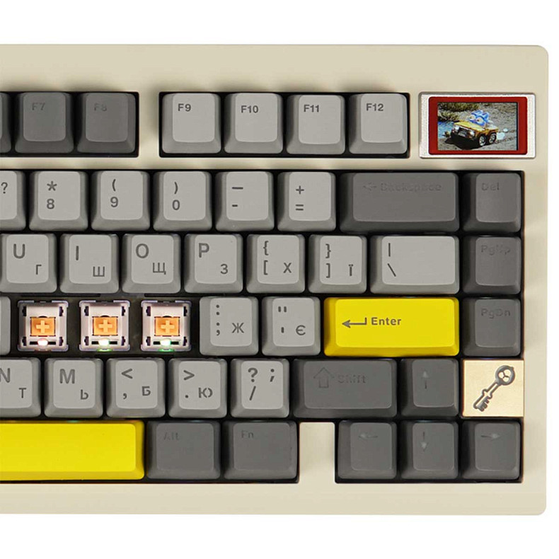 Клавиатура EPOMAKER TH80 PRO V2 Wisteria Tactile White (TH80-PROV2-W-WT)