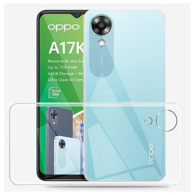 Чехол-накладка BeCover для Oppo A17k 4G Transparancy (709301)