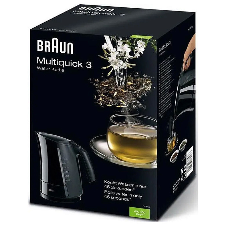 Электрочайник Braun WK 300 Multi Onyx
