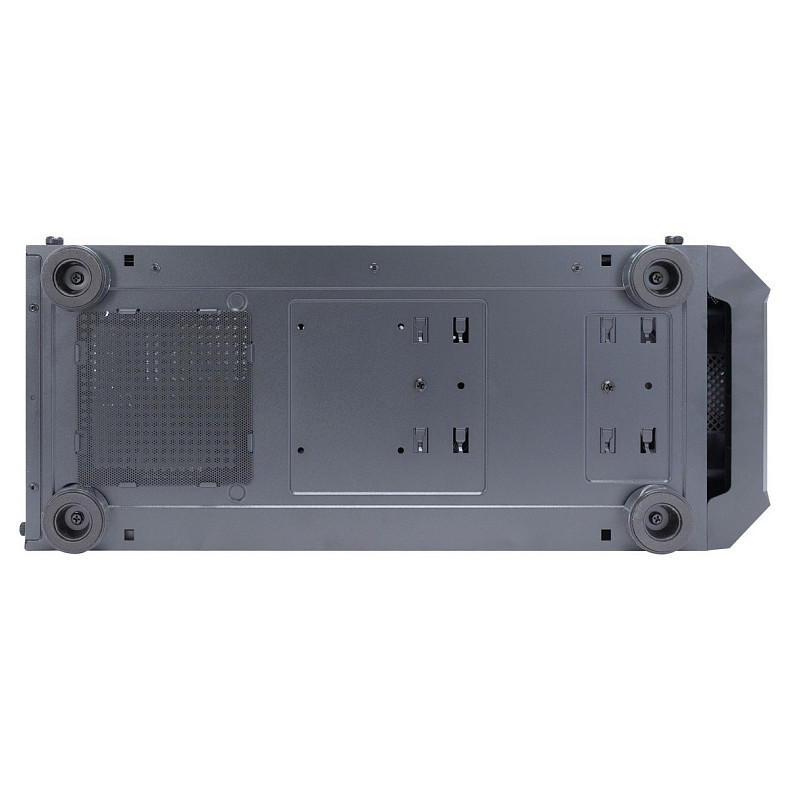 Корпус 1stPlayer FD5-M-BK-4F1 Black без БЖ