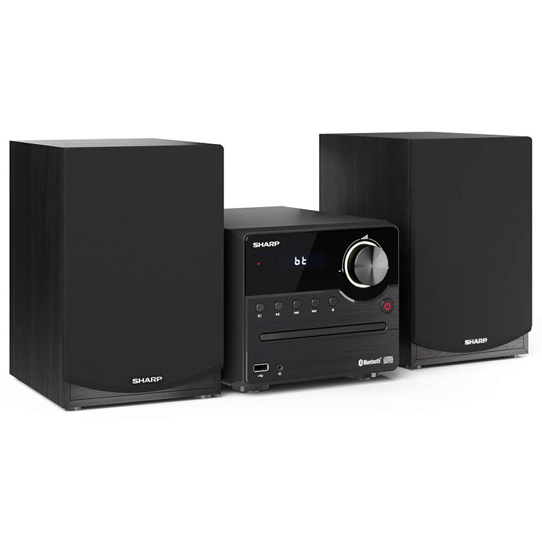 Музыкальный центр Sharp XL-B512(BK) Black