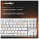 Клавиатура GamePro Genesis Joker MK124W Outemu Red Swithes USB White