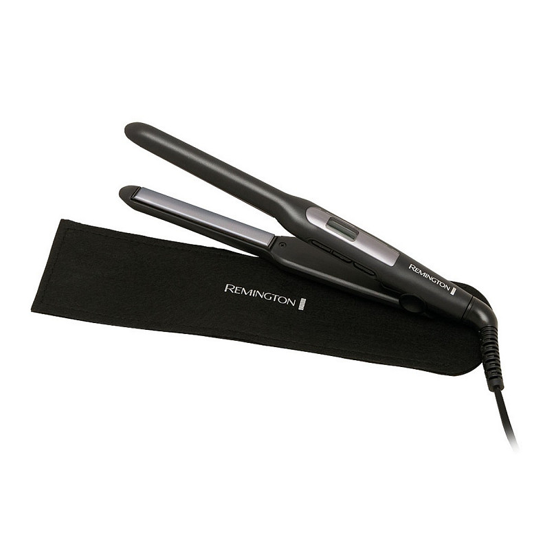 Выпрямитель Remington PRO-Ceramic Extra Slim, темп. режимов-9, 150-230С, чехол, дисплей, керамика, черный