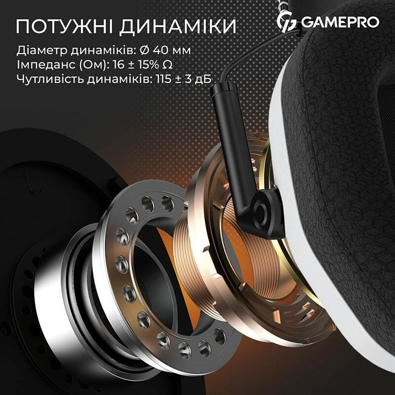 Гарнитура Gamepro Genesis Mercury Pro (HSW120W) 3-Mode