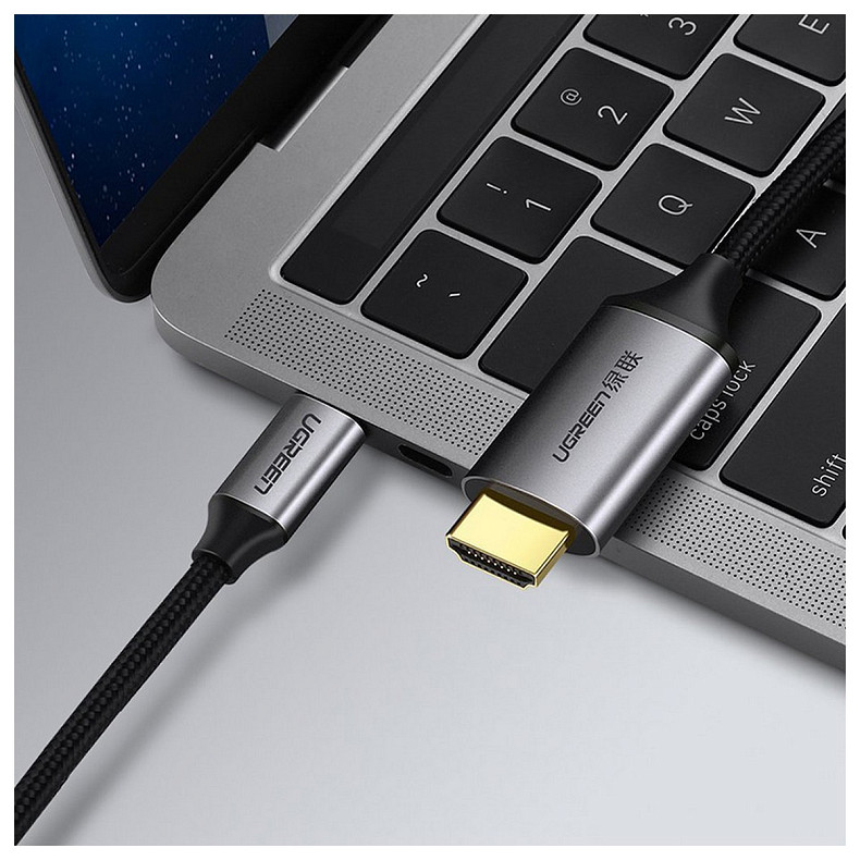 Кабель HDMI M-USB-C, 1.5m