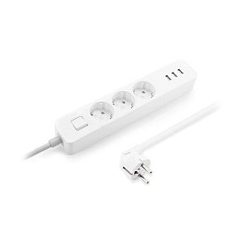 Сетевой фильтр-удлинитель Xiaomi Mi Power Strip (3 розетки + 3 USB) XMCXB04QM EU White (NRB4030GL)