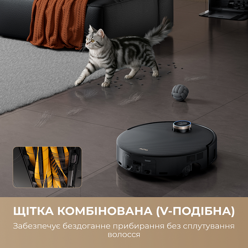 Робот пылесос MOVA Z60 Ultra Roller Complete Black-EUA