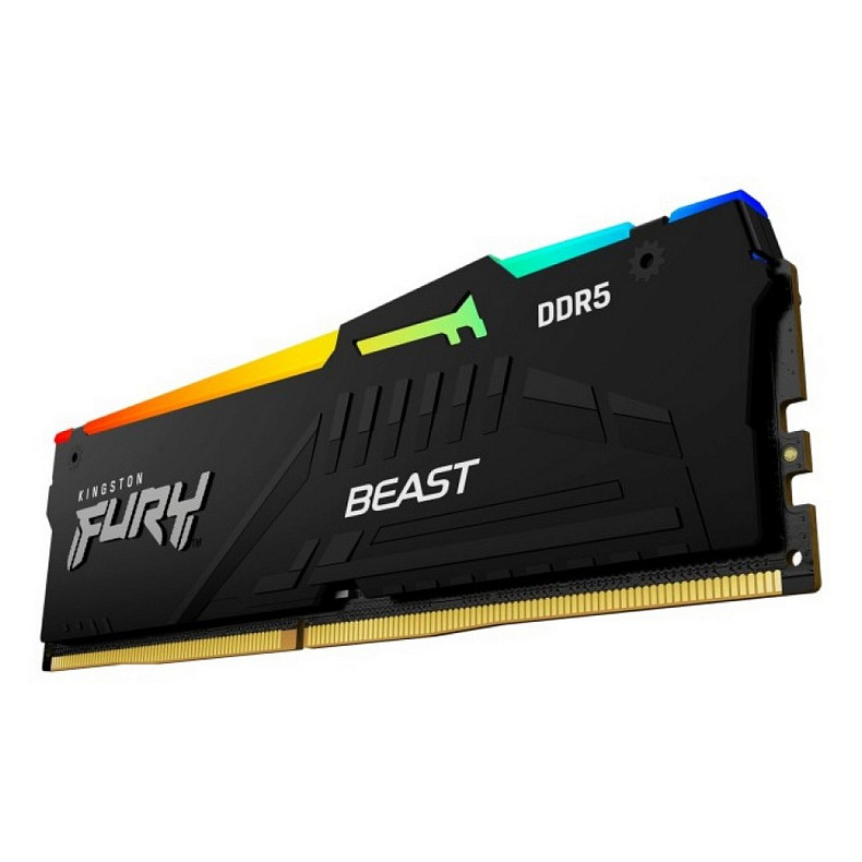 ОЗП Kingston DDR5 16GB 6400 FURY Beast RGB EXPO (KF564C32BBEA-16)
