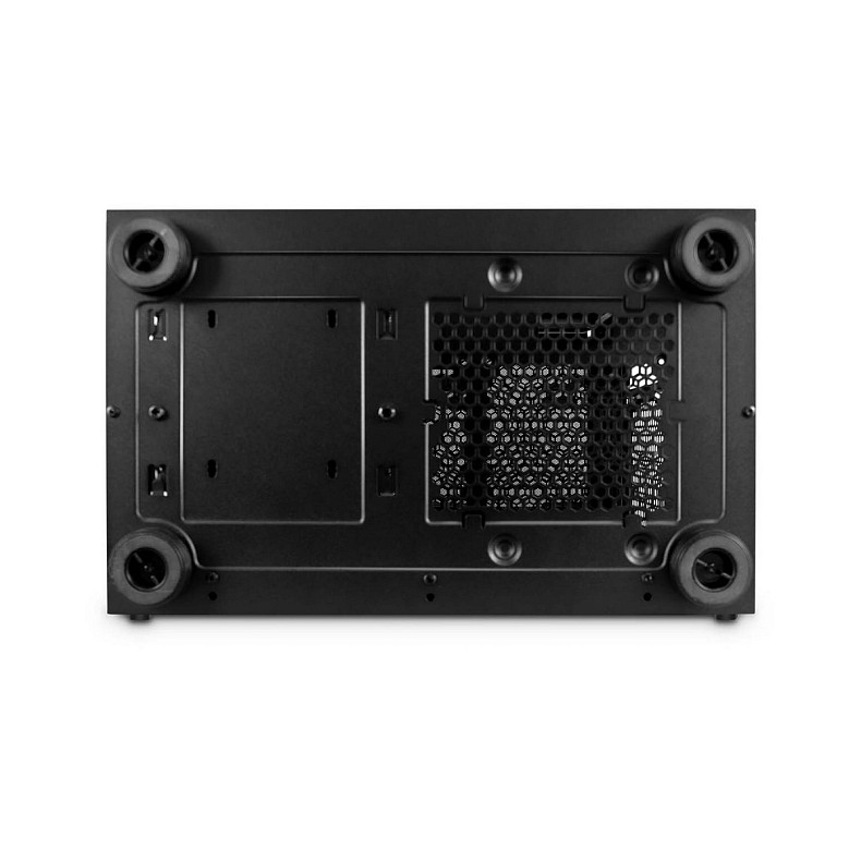 Корпус 1stPlayer X4-M-BK-2F1P-1F1 Black без БП