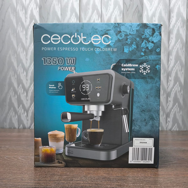 Кавоварка еспресо CECOTEC Power Espresso 20 ColdBrew Touch - Уцінка