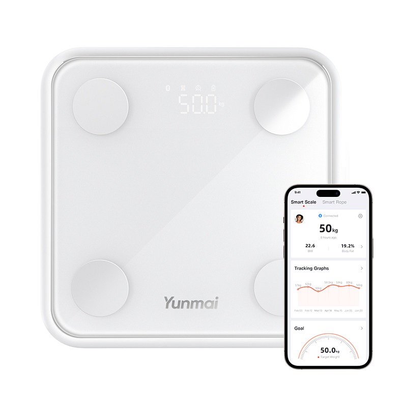 Ваги YUNMAI Smart Scale 3 White (YMBS-S282-WH) - Ушкоджена упаковка