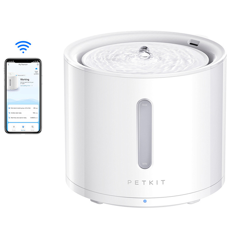 Поїлка Petkit Eversweet SOLO 2 Smart Pet Drinking Fountain White P4114