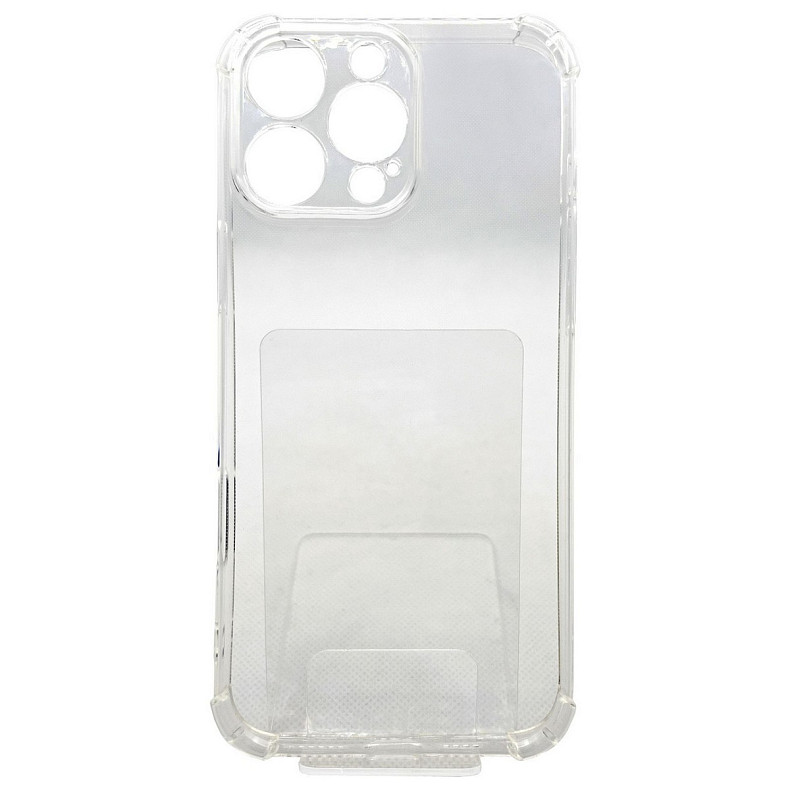 Чeхол-накладка BeCover Anti-Shock для Apple iPhone 16 Pro Clear (712112)
