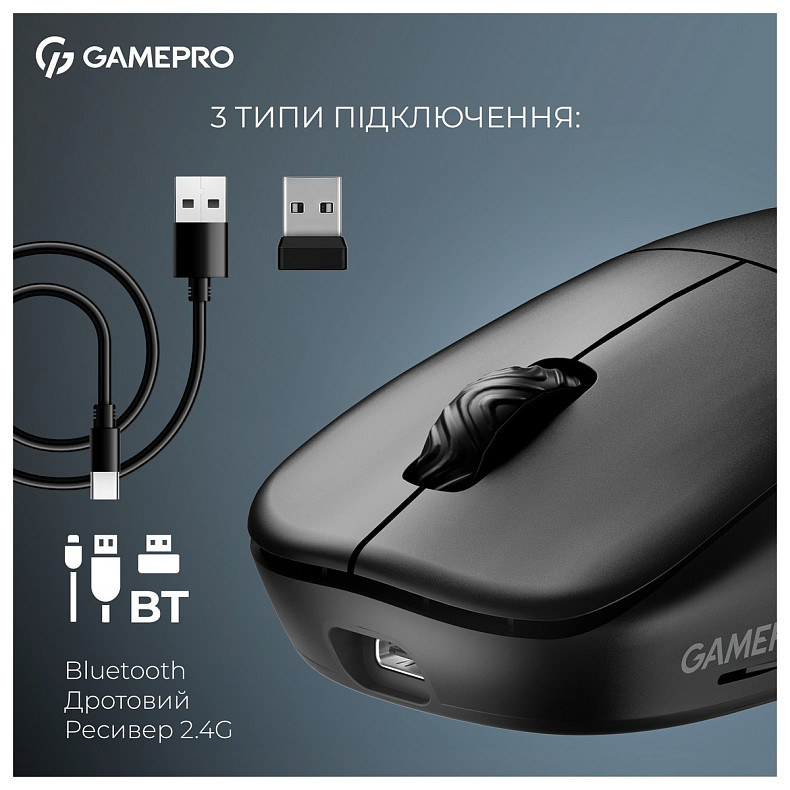 Миша GamePro Asgard Loki Black (GM022B)