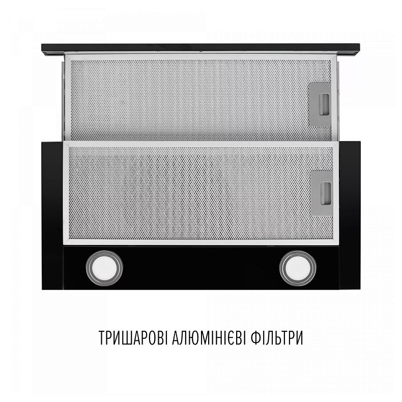 Витяжка Perfelli TL 6622 BL 1000 LED