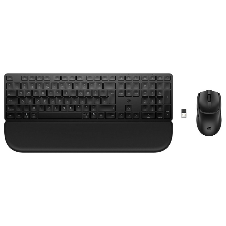 Комплект бездротовий HP 580C мишка і клавіатура Multi-Device Dual-Mode з підставкою, чорний