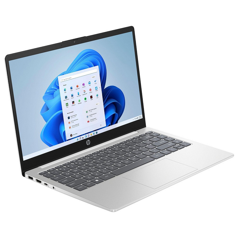 Ноутбук HP 14-ep0036ua 14" FHD IPS AG, Intel i5-1334U, 16GB, F512GB, UMA, DOS, білий