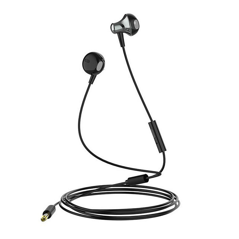 Гарнитура СolorWay Slim 3.5 mm Wired Earphone Blast 1 Black (CW-WD01BK)