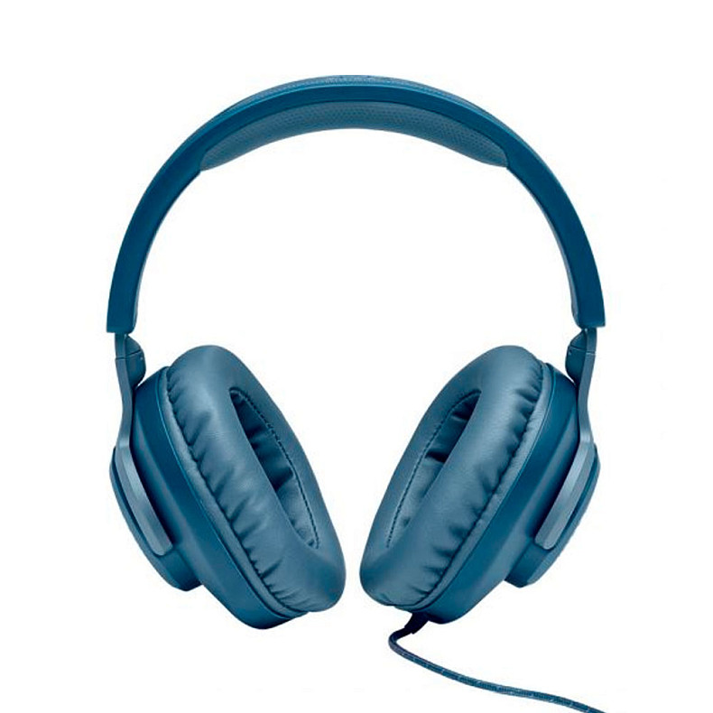 Навушники JBL Quantum 100 Blue (JBLQUANTUM100BLU)