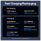 УМБ Vention 10000mAh 22.5W 3A PD,Micro-USB,USB-C,2xUSB-A,Built-in USB-C+Lightning Cables White